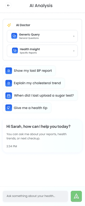 AI Doctor in action